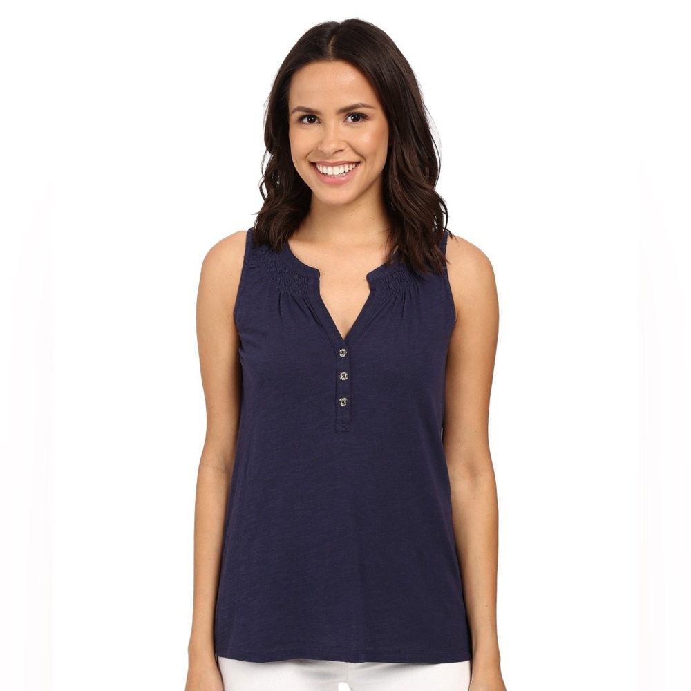 Lilly Pulitzer Essie Tank Top True Navy